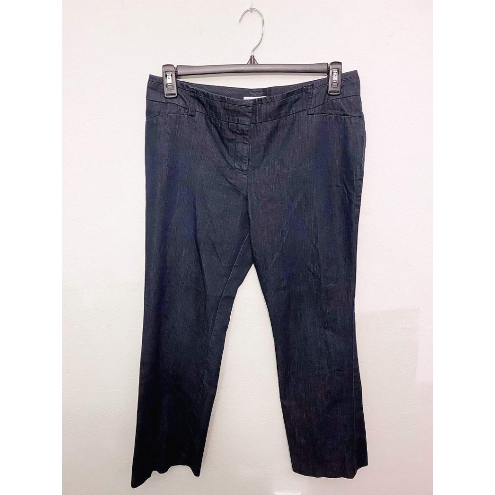 New York & Company Woman's Denim Slacks Size 12